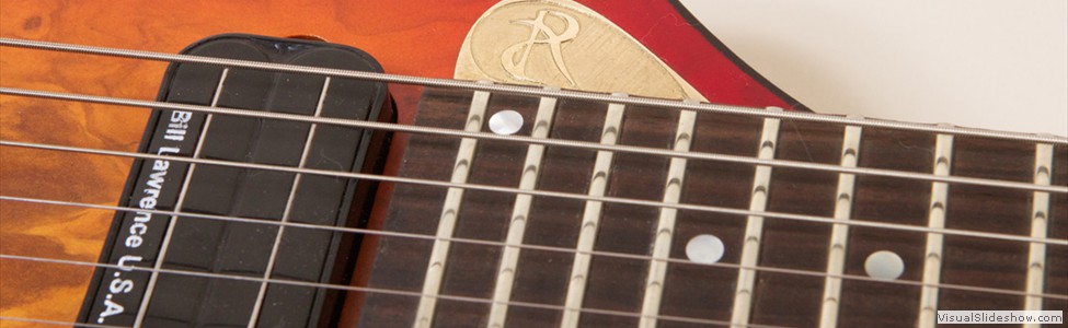 Гитара модель "Explorer" Pavel Alekseev  Custom Guitars 
